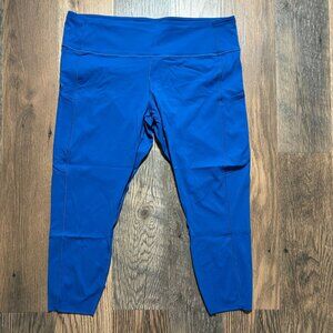 lululemon athletica Blue Leggings